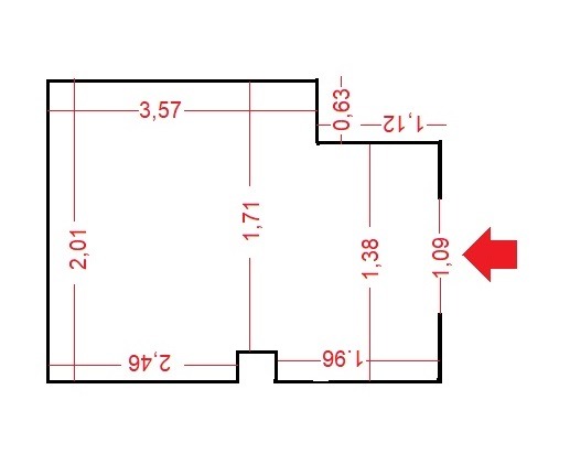 Vomero via Cilea ad. box moto 10 mq