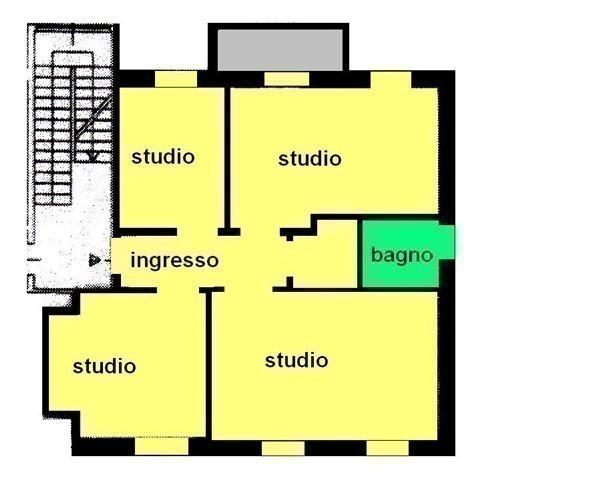 MAGENTA - UFFICIO 95 mq - € 550 - Rif. LA505